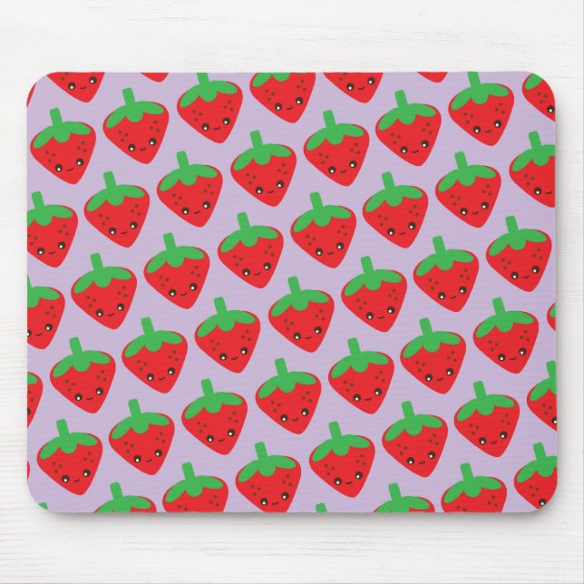 Mousepad Kawaii Strawberry (Frente)