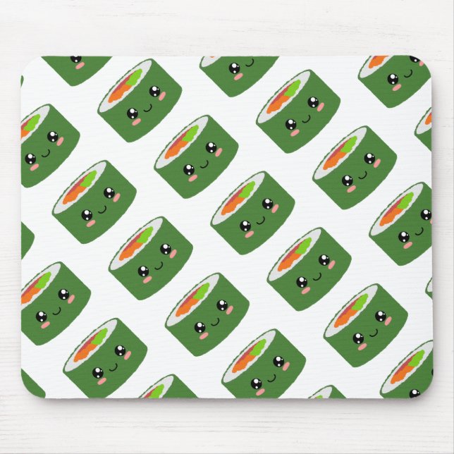 Mousepad Kawaii Sushi (Frente)