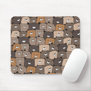 Mousepad Kawaii teddy Bears