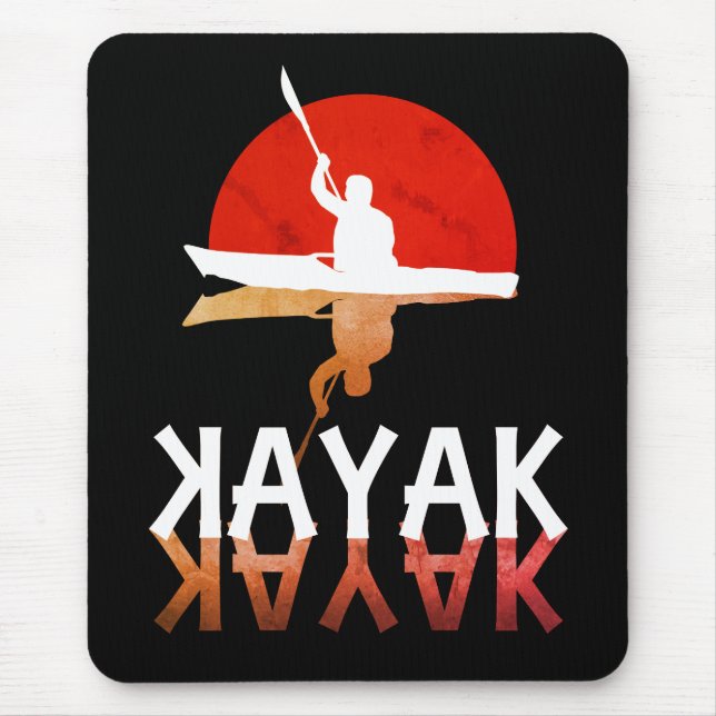 Mousepad Kayak Sunset (Frente)
