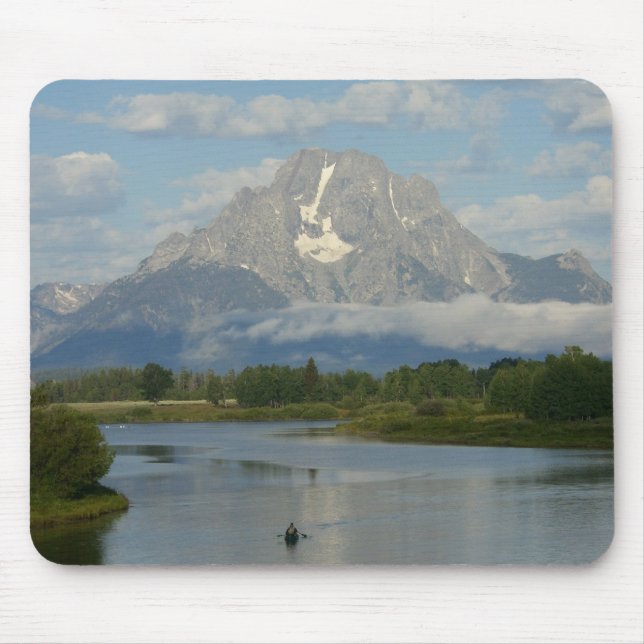 Mousepad Kayaking no Parque Nacional de Grand Teton (Frente)