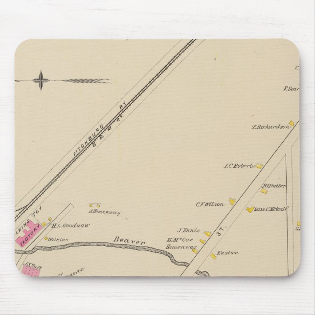 Mousepad Keene, Ward 1 (Frente)