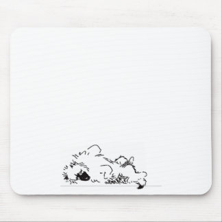 Mousepad keeshond do sono