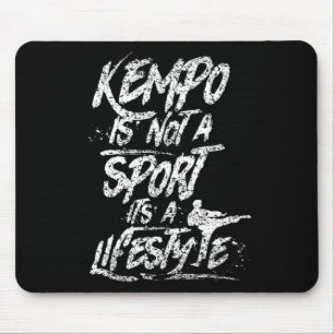Mousepad Kempo Não É Esporte É Um Estilo De Vida Kenpo Shao