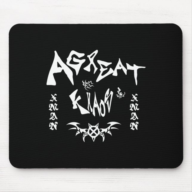 Mousepad Ken Carson Merch Design Agc (Frente)