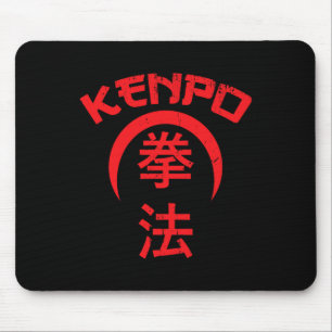 Mousepad Kenpo Karate Design Japonês - Letra Arte Marcial