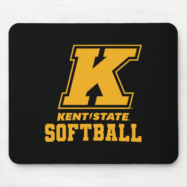 Mousepad Kent State University Softll Apparel Sports Fan  (Frente)
