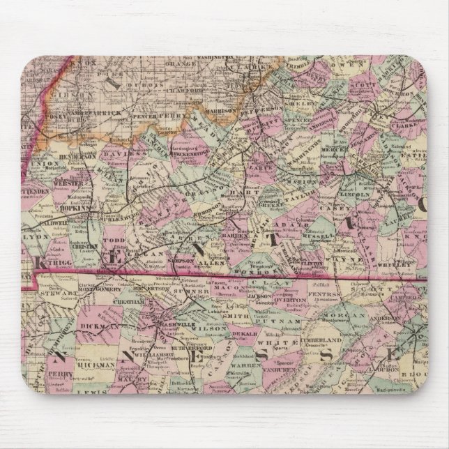 Mousepad Kentucky e Tennessee 4 (Frente)