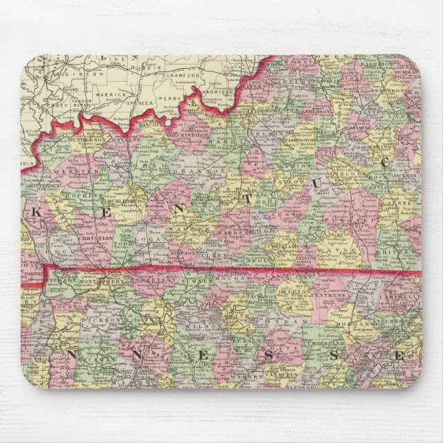 Mousepad Kentucky, Tennessee 3 (Frente)