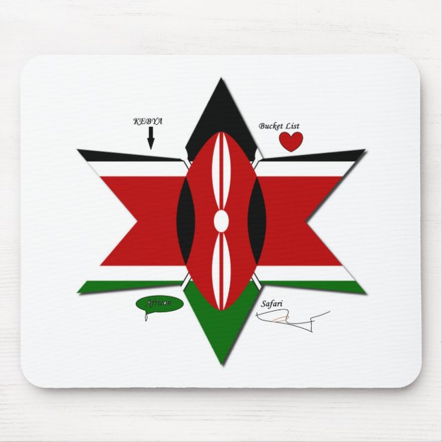 Mousepad Kenya Safari (Frente)