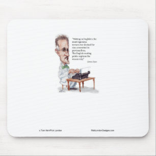 Mousepad Kerr/Londres James Joyce & o inglês são tortura Ci