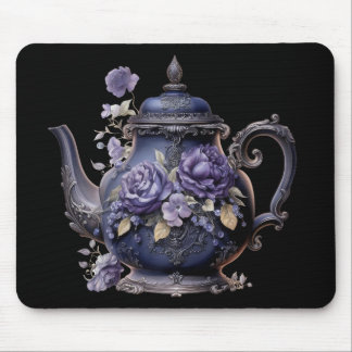 MOUSEPAD KETTLE DE CHÁ VITORIANO DE ORNAMENTADO BÓTICO