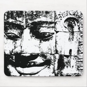 Mousepad Khmer Stone Face... Templo de Bayon, Camboja