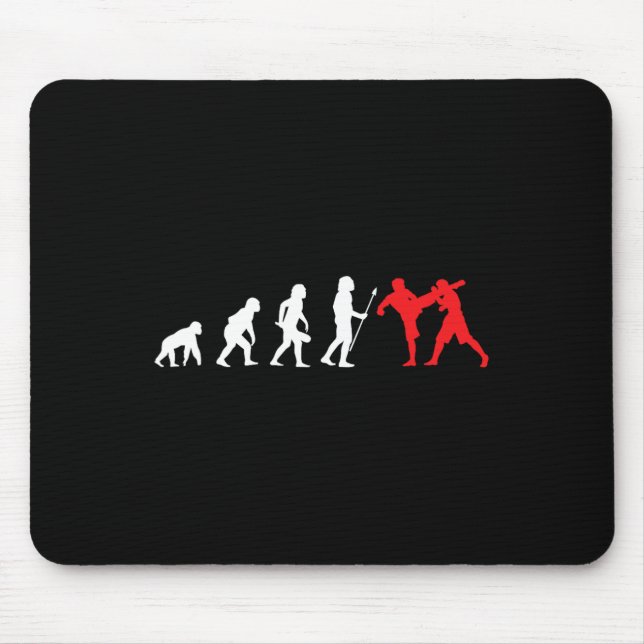 Mousepad Kick-boxer Kickboxing Development Training Fight  (Frente)