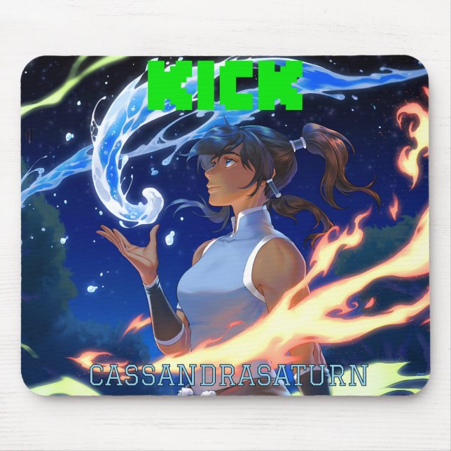 Mousepad KICK CassandraSaturn (Frente)