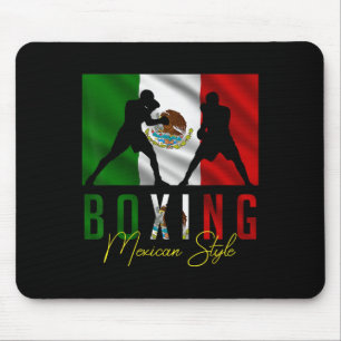 Mousepad Kickbo Gritante Mexicano de Boxing Humoroso