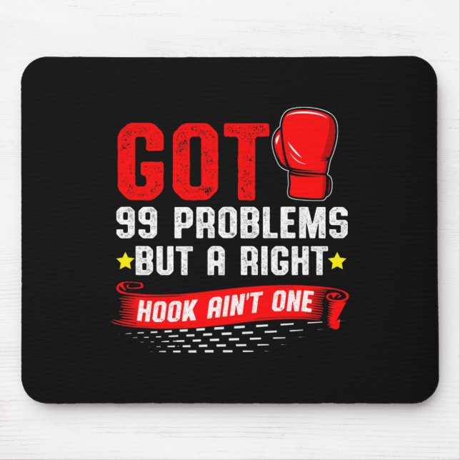 Mousepad Kickboxing Engraçado _1 (Frente)