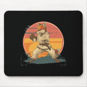 Mousepad Kickboxing Fox Artes Marciais Caratê Jiu-jitsu Mma