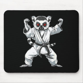 Mousepad Kickboxing Lêmure Artes Marciais Caratê Jiu-Jitsu 
