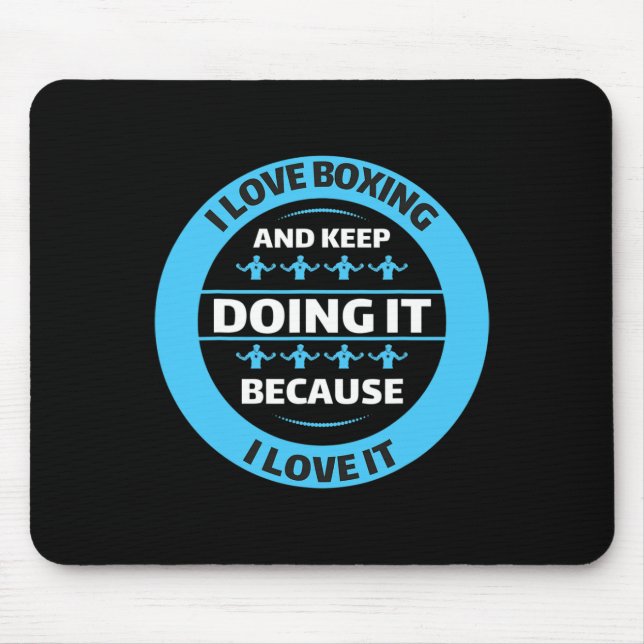 Mousepad Kickboxing Muay Thai Boxing _2  (Frente)