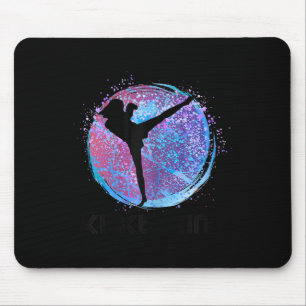 Mousepad Kickboxing Mulheres Meninas Crianças Kickboxer Box