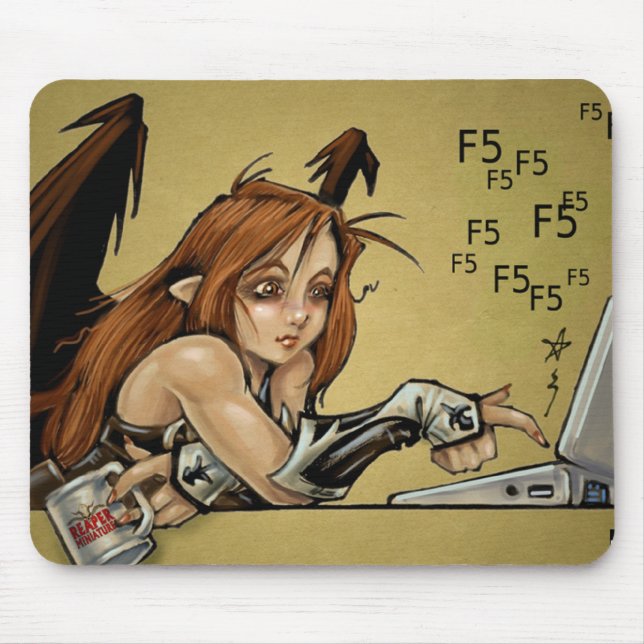 Mousepad Kickstarter F cinco Sophie (Frente)