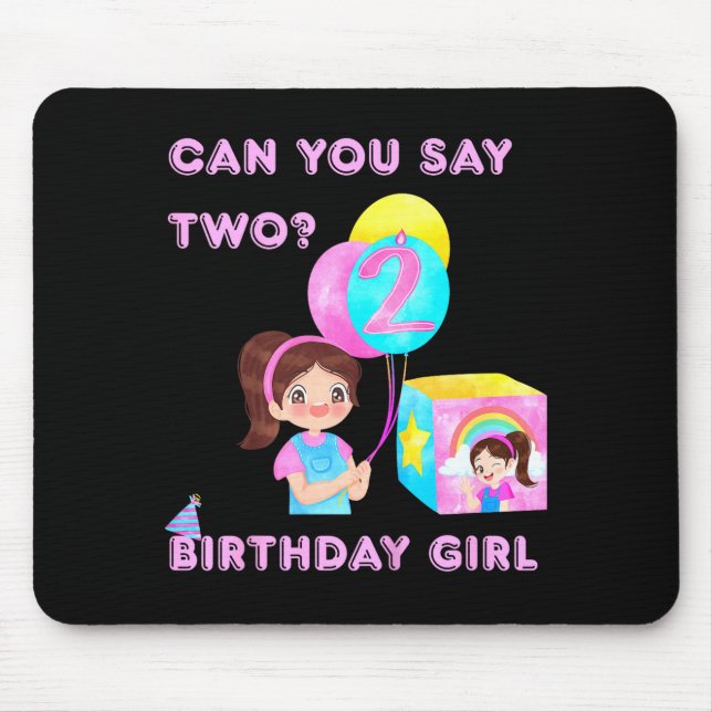Mousepad Kids Happy Birthday  (Frente)