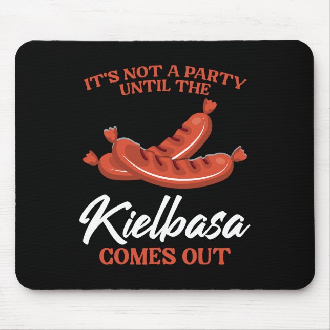 Mousepad Kielbasa Polônia Meat Sausation Comida Lover Homen (Frente)