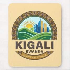Mousepad Kigali Ruanda África