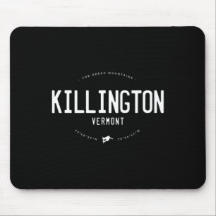 Mousepad Killington Vermont Graphic - Vintage Snow em Dific