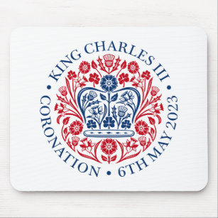 Mousepad King Charles III Coronation