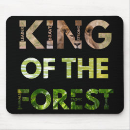 Mousepad King of the Forest 