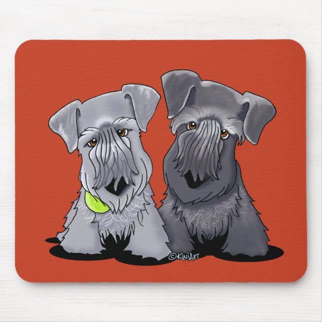 Mousepad KiniArt Cesky Terriers (Frente)
