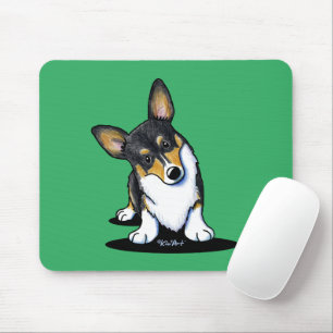 Mousepad KiniArt Tri Curioso Corgi