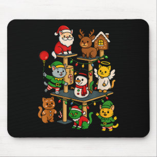 Mousepad Kit de Design de Férias Festivas Festivas de Árvor