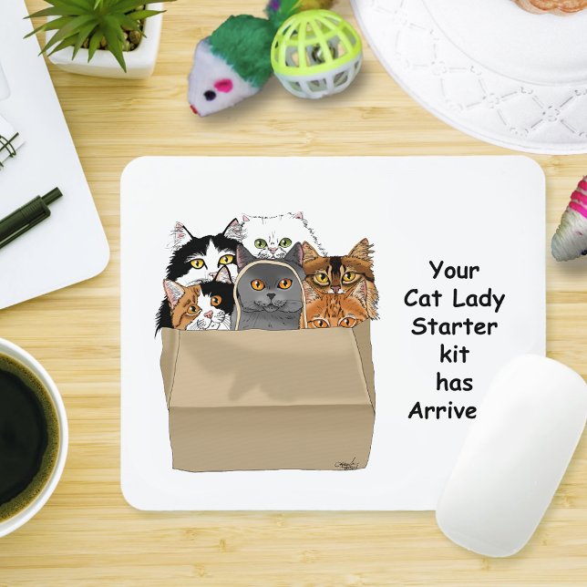 Mousepad Kit de Iniciação de Lady Cat (Criador carregado)