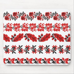 Mousepad kit de padrões do sistema vectors ukraine