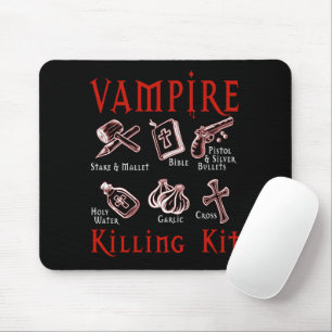 Mousepad Kit Engraçado de Morte de Vampiro