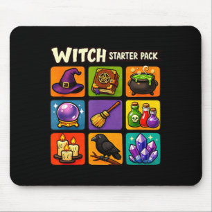Mousepad Kit inicial de bruxa humor mágico bruxaria
