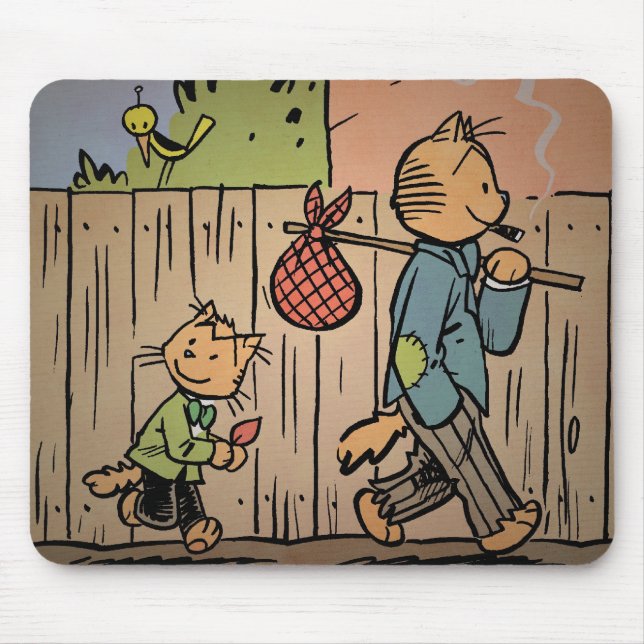 Mousepad Kitteh e tapete do rato da semente (Frente)