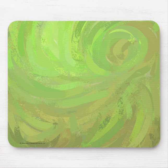 Mousepad Kiwi Bash Green Swirl (Frente)