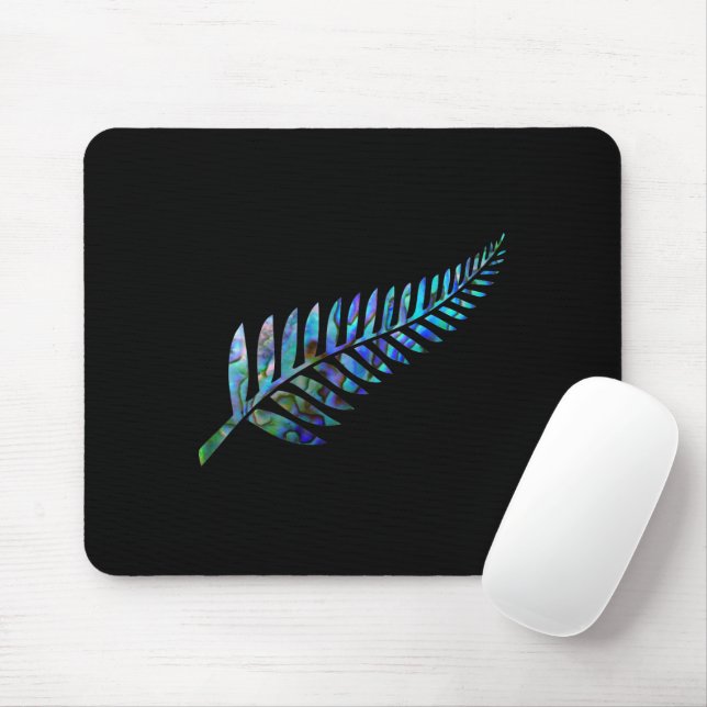 MOUSEPAD KIWI NEW ZEALAND FERN PAUA (Com mouse)