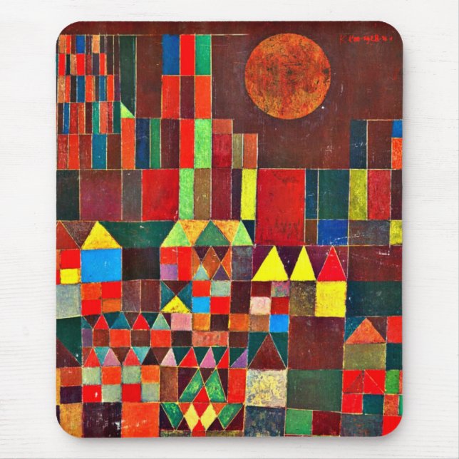 Mousepad Klee - Castelo e Sol (Frente)