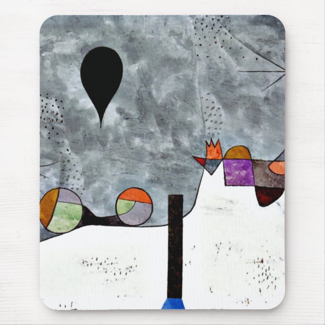 Mousepad Klee - inverno, (Frente)