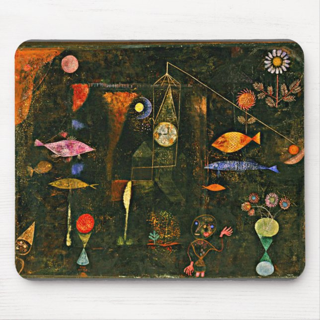 Mousepad Klee - Peixe Magic (Frente)