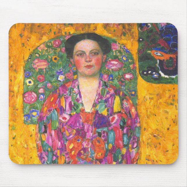 Mousepad Klimt Retrato de Eugenia Primavesi (Frente)