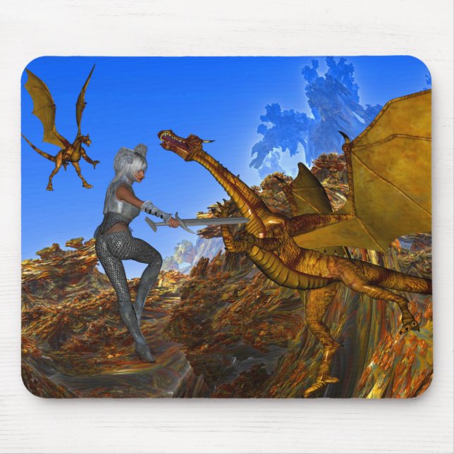 Mousepad Knights Quest (Frente)