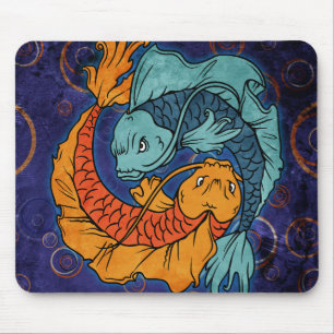 Mousepad Koi Fish