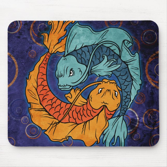 Mousepad Koi Fish (Frente)