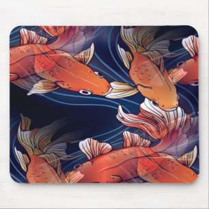 Mousepad Koi Fish Japonês